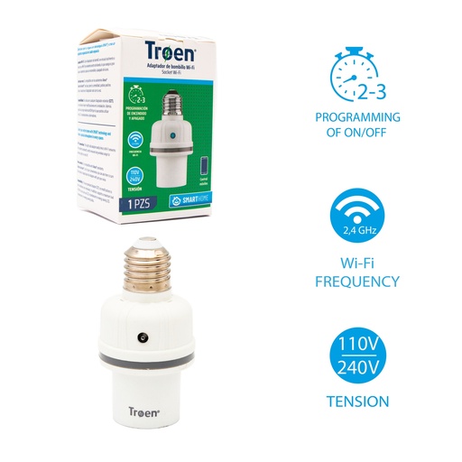 [7-959] SOCATE WIFI E27 TROEN SMART 7-959