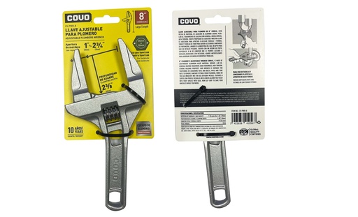 [7-963] LLAVE AJUSTABLE APERTURA GRANDE COVO 7-963