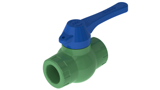 [8-038] VALVULA DE BOLA PP 25 MM TERMOFUSION PCP 8-038