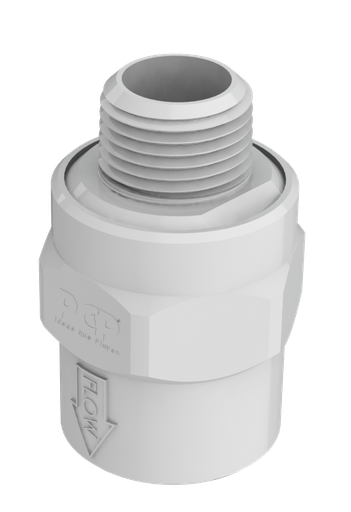 [8-041] VALVULA CHECK ANTIRETORNO 3/4" DZR PCP 8-041