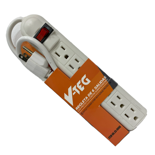 [8-102] REGLETA 6 TOMAS V-TEG 8-102