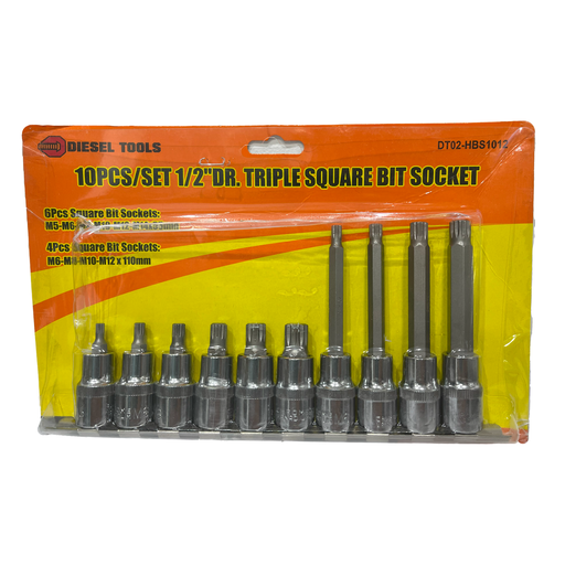 [8-122] [8-122] JUEGO DADOS 1/2 x 10 PCS DIESEL TOOLS 8-122
