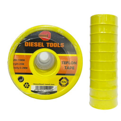 [8-128] TEFLON PROFESIONAL 3/4 x 25MTS DIESEL TOOLS 8-128