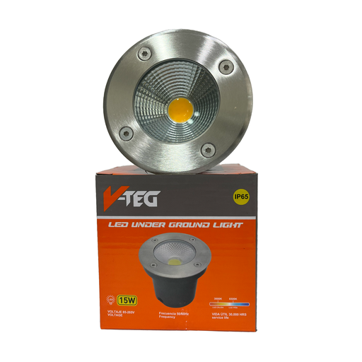 [8-132] LAMPARA LED P/PISO 15W LUZ CALIDA V-TEG 8-132