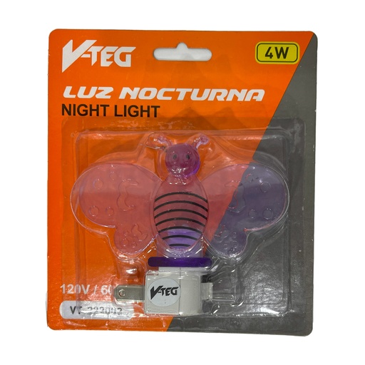 [8-133] LAMPARA P/MESA DE NOCHE 4W V-TEG 8-133