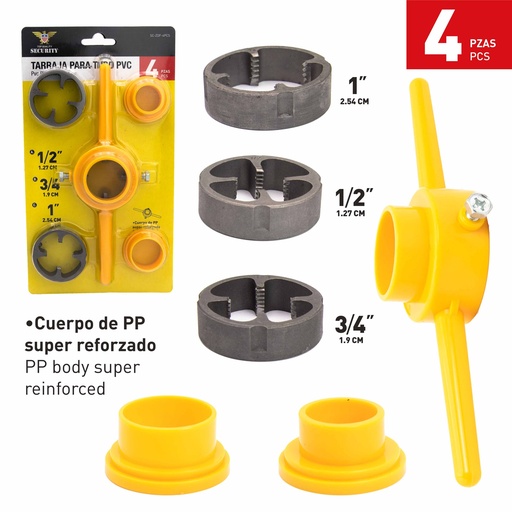 [8-165] JUEGO DE TARRAJA SECURITY 8-165