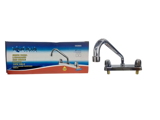 [5-130] LLAVE FREGADERO DOBLE AQUAPLUS 5-130