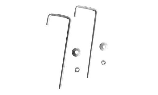 [5-148] GANCHO 3x1 1/2 LARGO (150mm) x 100 U SECURITY 5-148