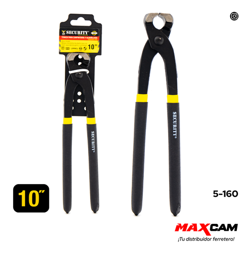 [5-160] TENAZA CARPINTERA 10¨ SECURITY 5-160