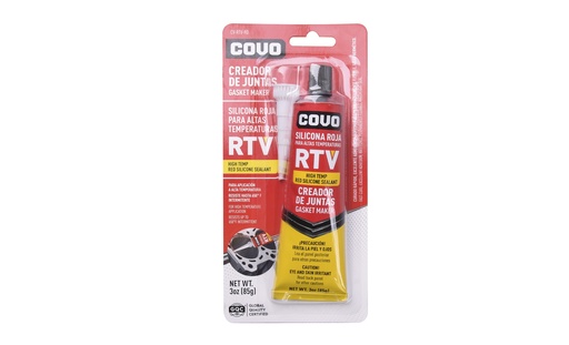 [5-168] SILICON ROJO RTV 99G COVO 5-168