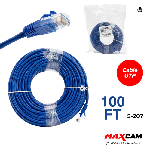 [5-207] CABLE UTP 100FT TROEN 5-207