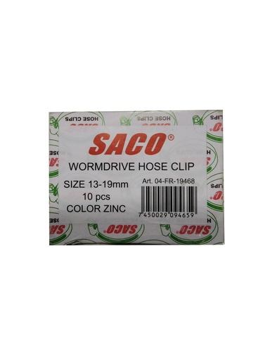 [5-231] ABRAZADERAS 3/4¨ x UNID (13-19MM) 5-231