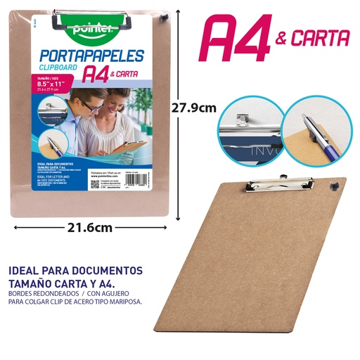 [5-259] TABLA CON SOPORTE POINTER 5-259