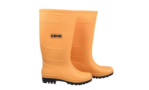 [5-307] BOTA PLASTICO BEIGE ALTA N 44 S/P HIERRO COVO 5-307