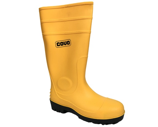 [5-310] BOTA PLASTICO BEIGE ALTA N 41 C/P HIERRO COVO 5-310