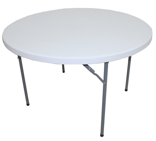 [5-397] MESA PLEGABLE REDONDA 120CM SACO 5-397