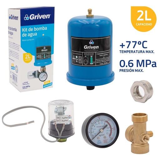 [5-432] [5-432] KIT HIDROCOMPACTO x 2 LTS GRIVEN 5-432