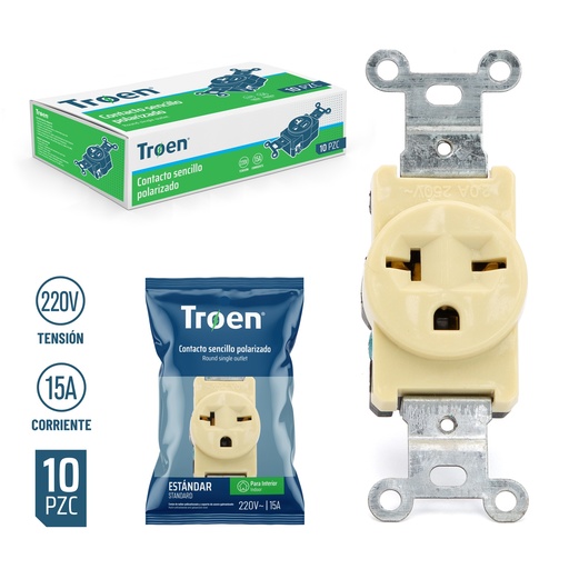 [5-482] TOMA CHINA 220V TROEN 5-482