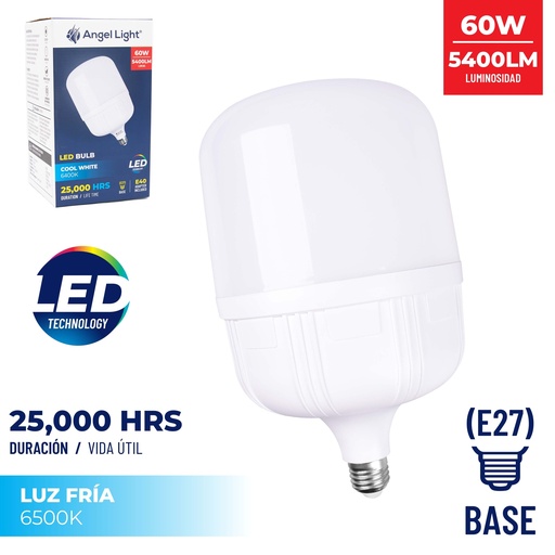 [5-502] BOMBILLO LED 60W ANGEL LIGHT E27 110/220 5-502