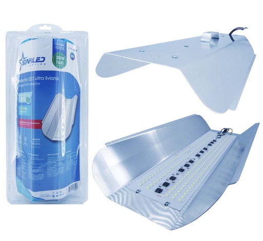 [5-508] REFLECTOR LED ULTRA LIVIANO 200W STARLED 5-508