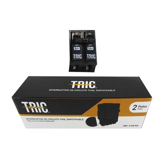 [5-517] BREAKER PARA EMPOTRAR 2x50A TRIC 5-517
