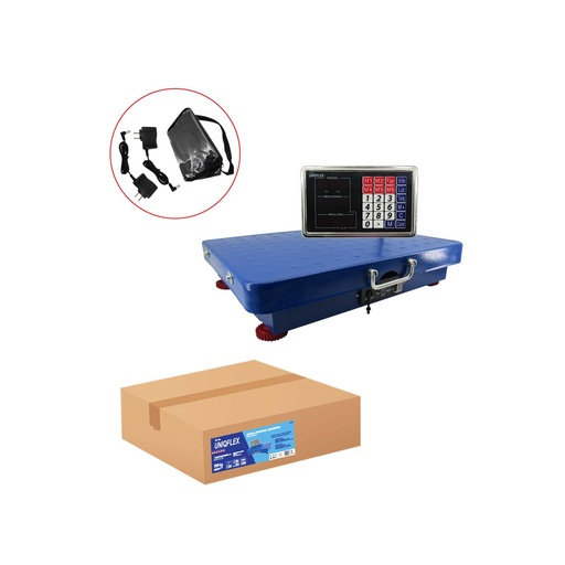 [5-531] PESO DIGITAL PLATAFORMA 300KG INALAMBRICO UNIQFLEX 5-531