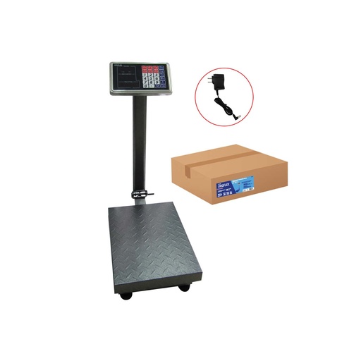 [5-532] PESO DIGITAL PLATAFORMA 100KG UNIQFLEX 5-532