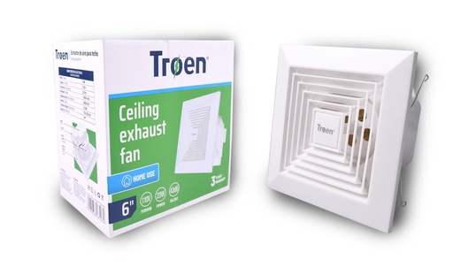 [5-592] [5-592] EXTRACTOR DE AIRE TECHO 6" TROEN 5-592