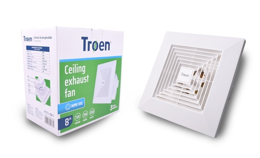[5-593] EXTRACTOR DE AIRE TECHO 8" TROEN 5-593