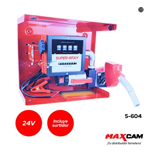 [5-604] BOMBA DE COMBUSTIBLE DE 24V CON SURTIDOR SACO 5-604
