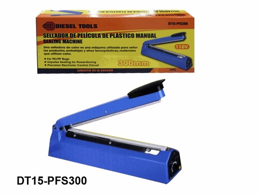 [5-644] SELLADORA P/BOLSA 30CM DIESEL TOOLS 5-644