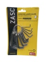 [5-663] LLAVE ALLEN 10 PCS MILIMETRICA ZASC 5-663
