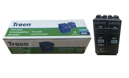 [5-700] BREAKER PARA EMPOTRAR 2x60A TROEN 5-700