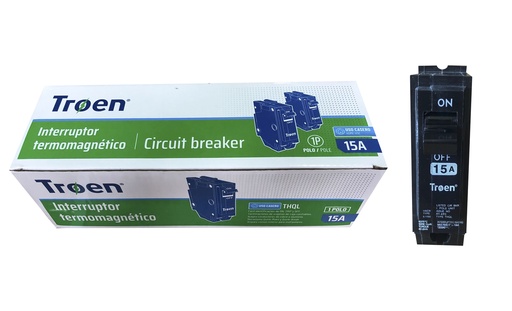 [5-701] BREAKER PARA EMPOTRAR 1x15A TROEN 5-701