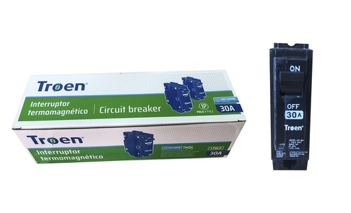 [5-703] [5-703] BREAKER PARA EMPOTRAR 1x30A TROEN 5-703