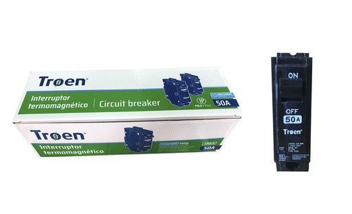 [5-705] [5-705] BREAKER PARA EMPOTRAR 1x50A TROEN 5-705