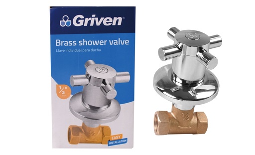 [5-721] LLAVE P/DUCHA INDIVIDUAL x 1/2 BRONCE GRIVEN 5-721