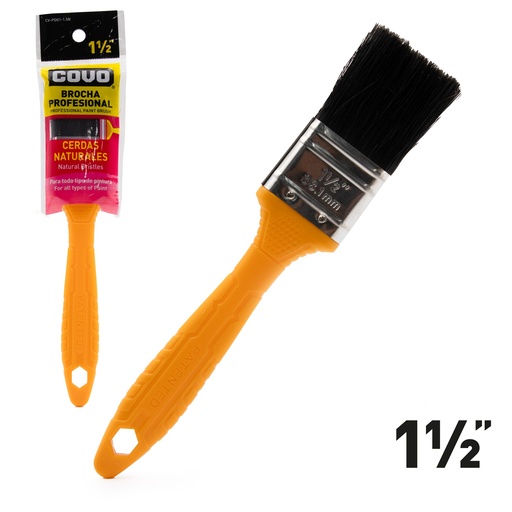 [5-732] [5-732] BROCHA CERDA NEGRA 1.5" COVO 5-732
