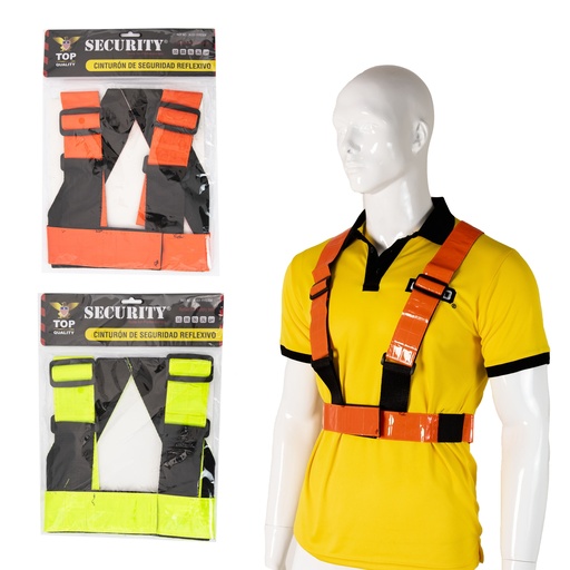 [5-802] [5-802] CINTURON DE SEGURIDAD REFLECTIVO SECURITY 5-802