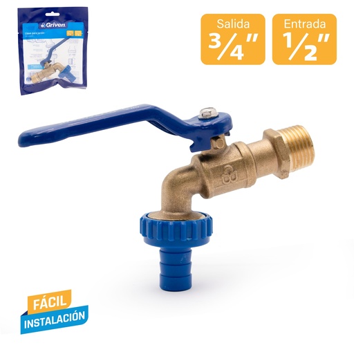 [5-863] LLAVE MANGUERA PASO RAPIDO LIVIANA GRIVEN 5-863