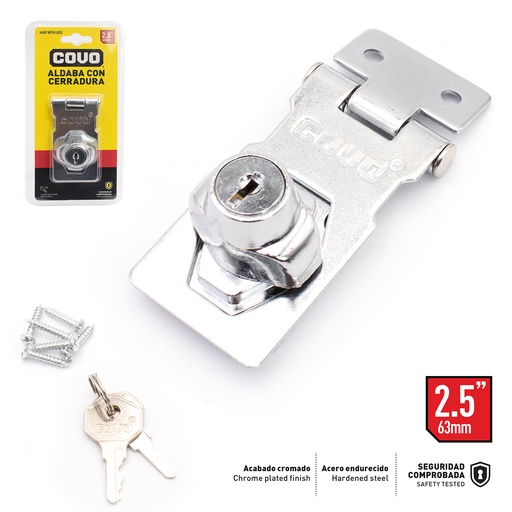 [5-878] ALDABA CON CERADURA 2 1/2 PULG COVO 5-878