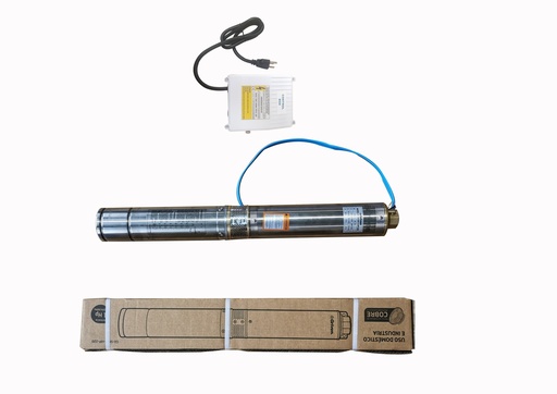 [5-897] BOMBA SUMERGIBLE 1HP 220V 100% COBRE GRIVEN 5-897
