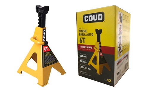 [5-902] BURRO O SOPORTE P/MECANICO 6TON x 2 UNID COVO 5-902