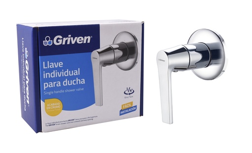 [5-910] LLAVE P/DUCHA INDIVIDUAL x 1/2 GRIVEN 5-910