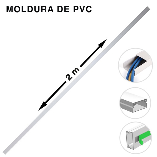 [5-973] CANALETA AUTODHESIVA 39x19 TROEN 5-973