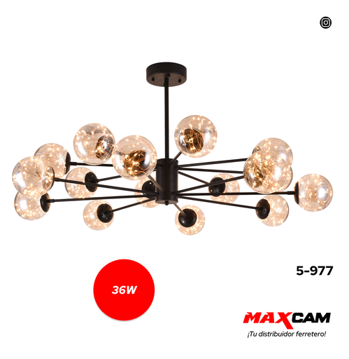 [5-977] [5-977] LAMPARA LED PARA TECHO 36W 85/265V ANGEL LAMPARA 5-977