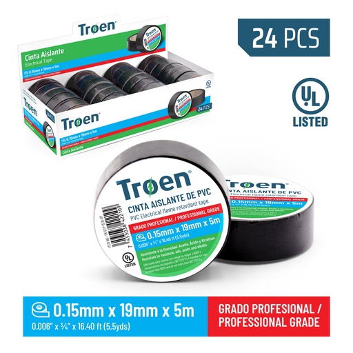 [6-016] TEIPE TROEN x 5M METROS DISPENSADOR 6-016