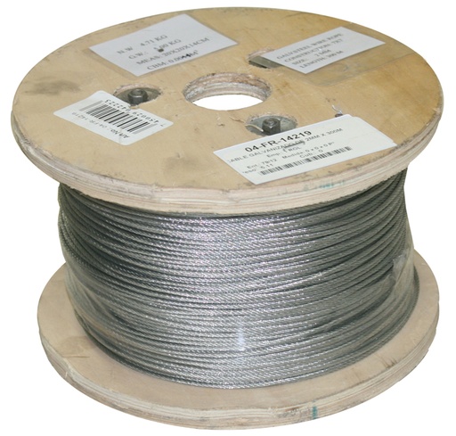 [6-020] [6-020] GUAYA DE ACERO 2MM x 300 MTS 6-020