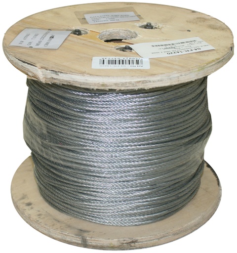 [6-021] GUAYA DE ACERO 3MM x 300 MTS 6-021