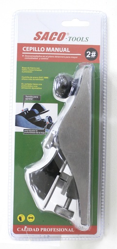 [6-031] CEPILLO CARPINTERO P/MADERA 2" SACO 6-031